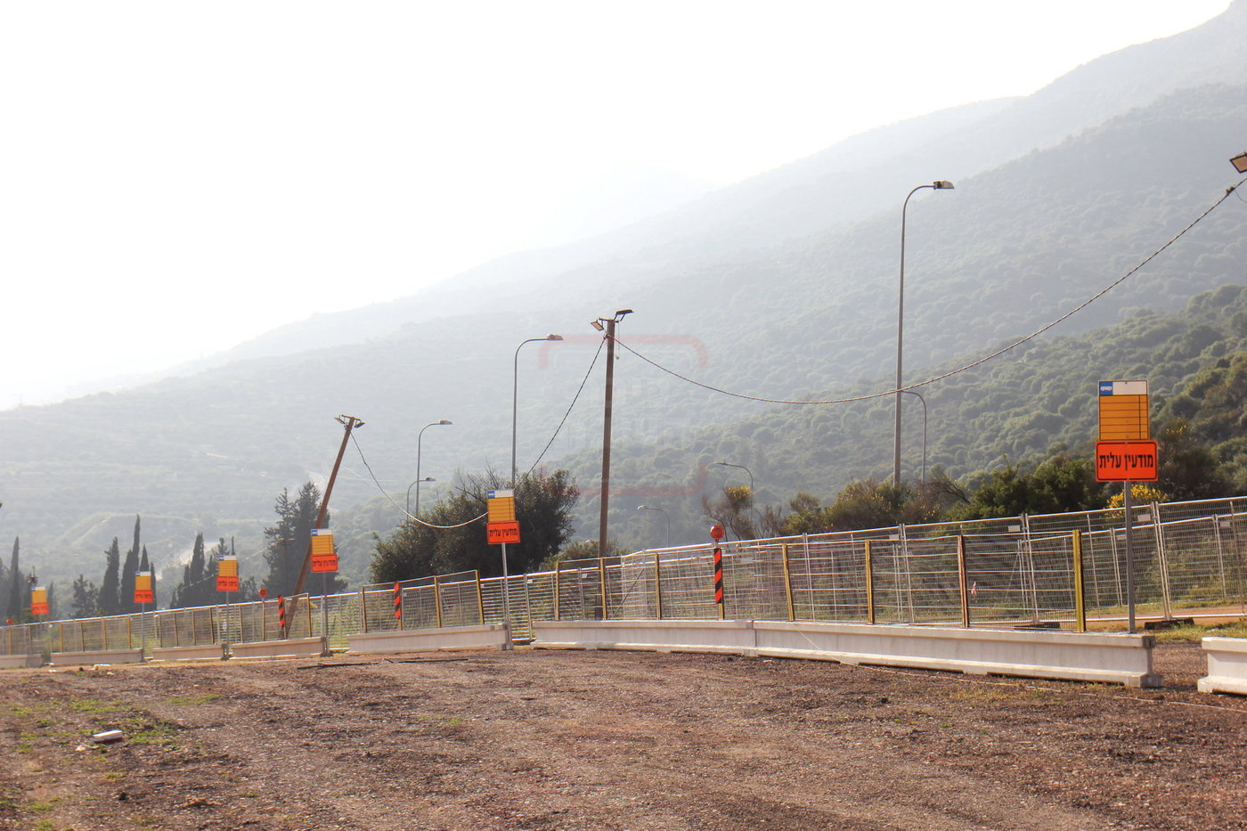 הפסקת העבודות במירון