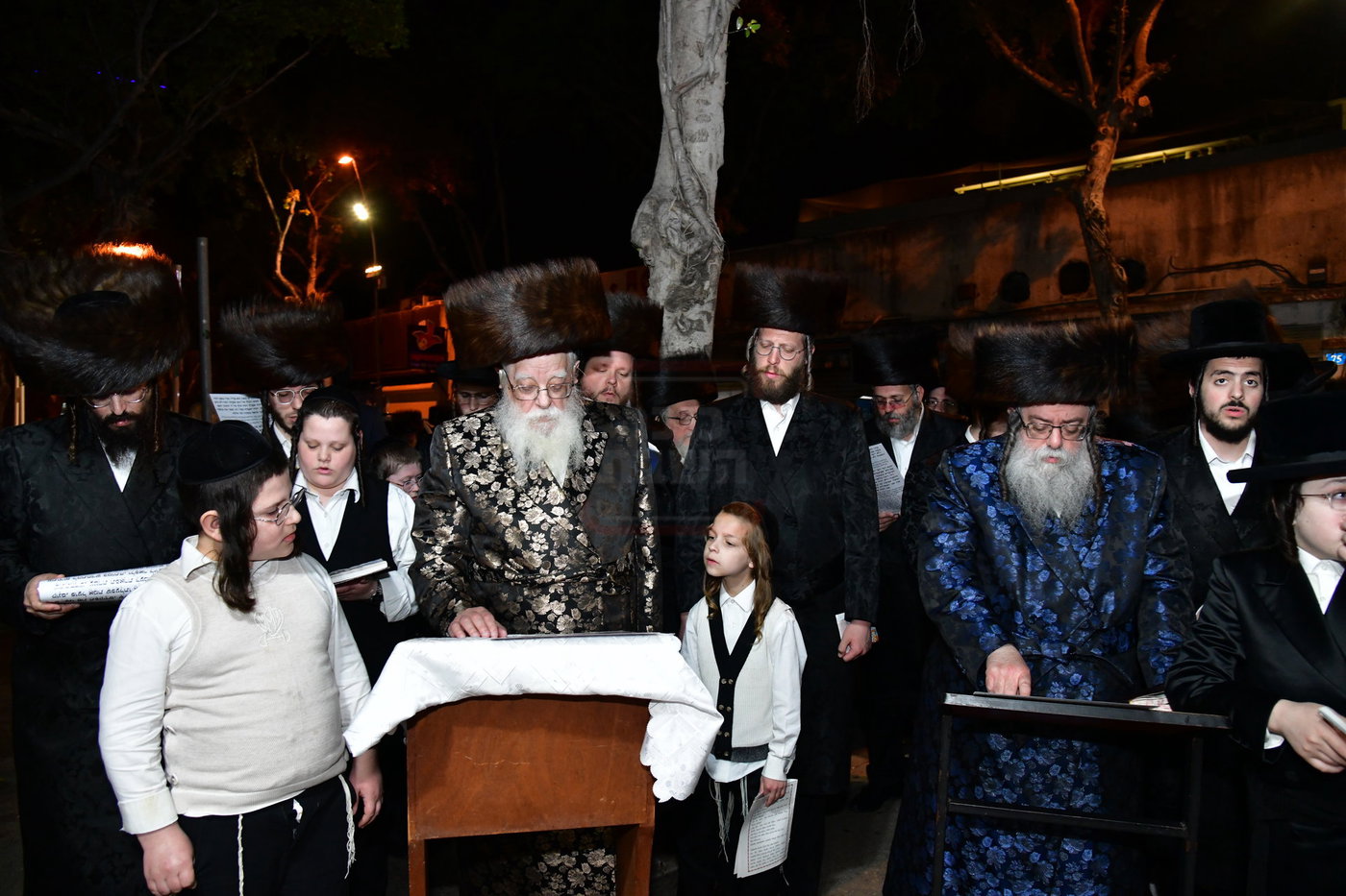 מוצאי שבת יארצייט בשאץ ויז'ניץ