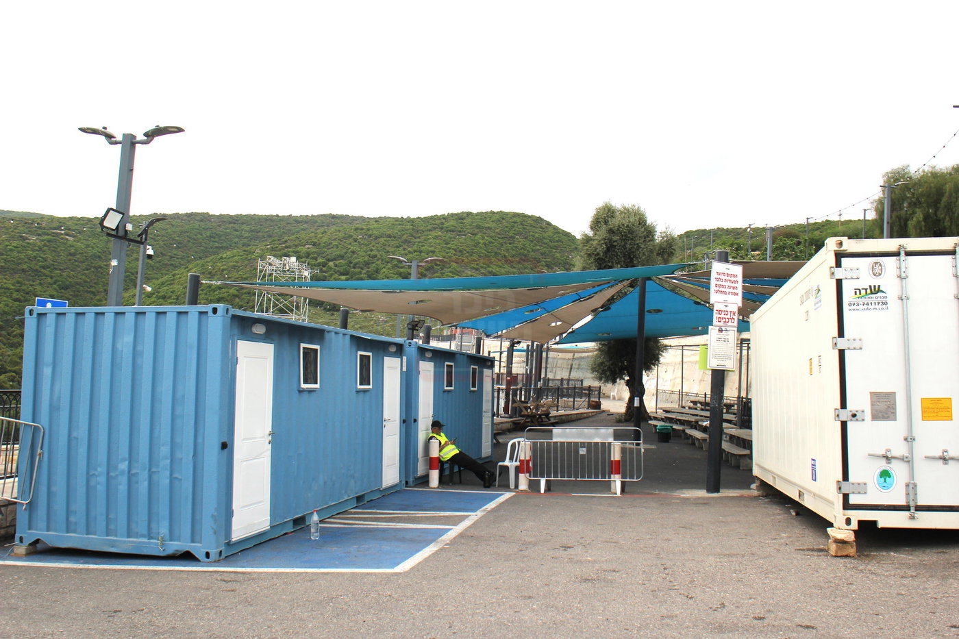 הפסקת העבודות במירון