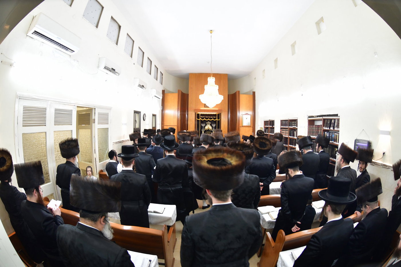 מוצאי שבת יארצייט בשאץ ויז'ניץ