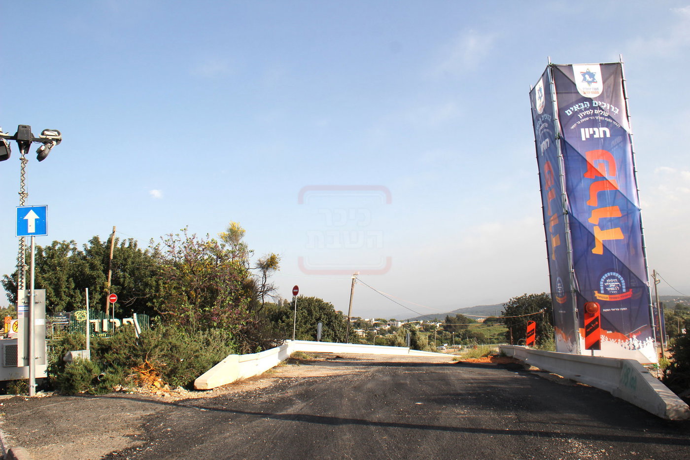 הפסקת העבודות במירון