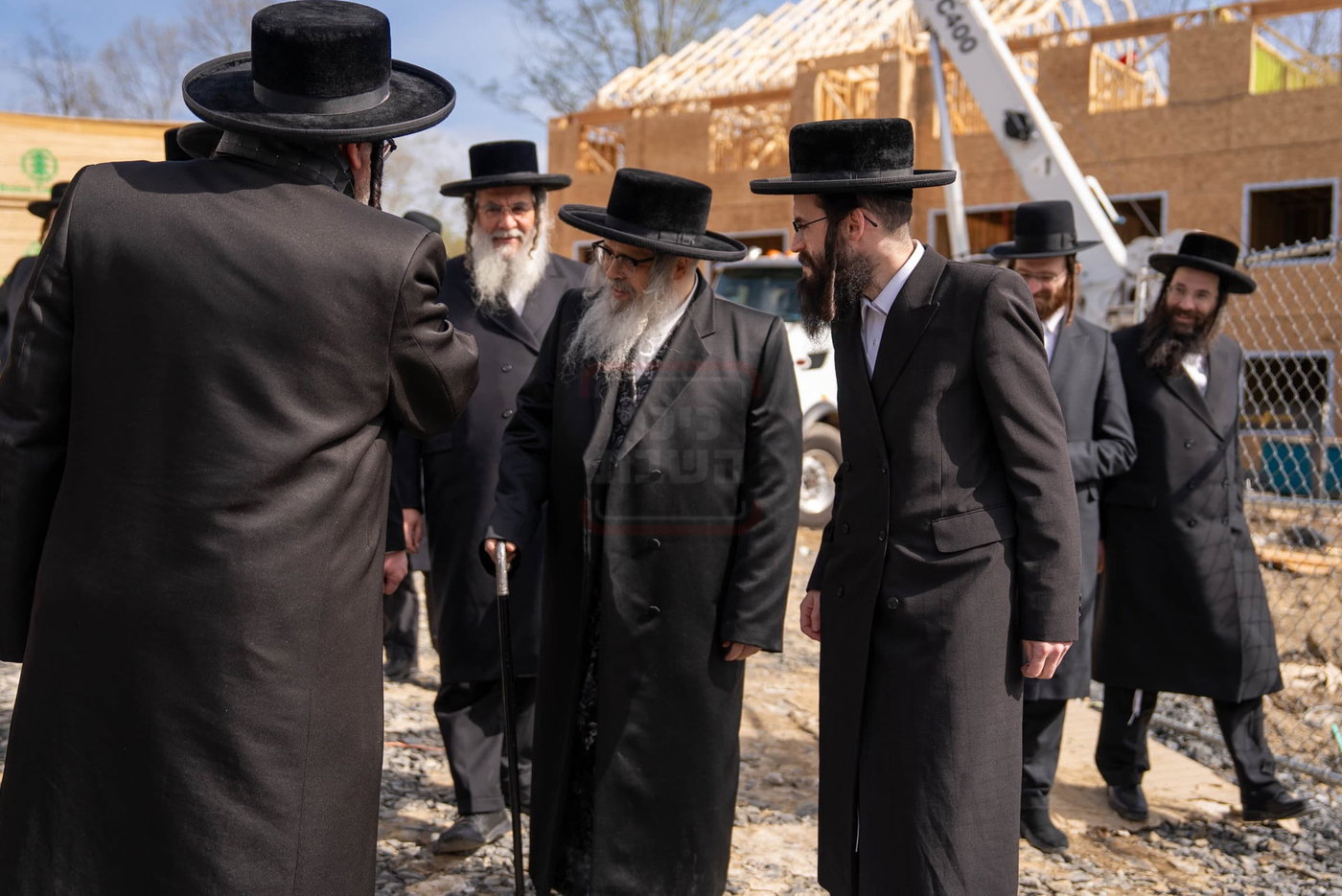 האדמו"ר מסאטמר בביקור בקריית ייטב לב