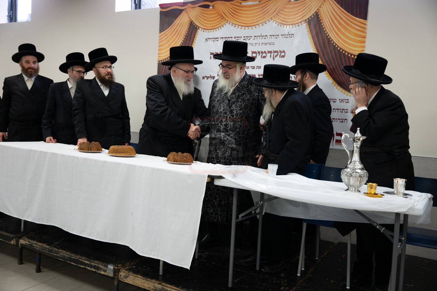 הרה"צ רבי אהרן מענדיל טווערסקי בביקור במונטריאול