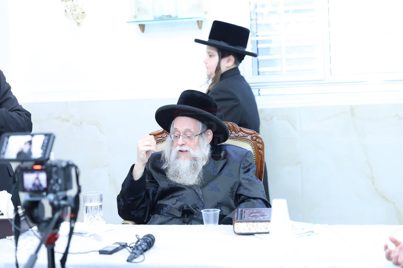 הגה"צ רבי יצחק לעזער בהילולת הרה"ק מרופשיץ