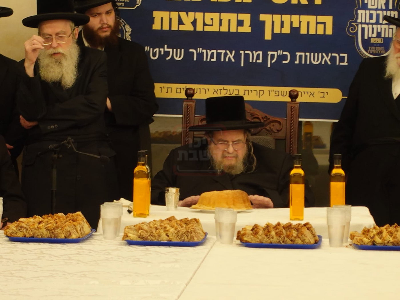 ועידת החינוך במעונו של האדמו"ר בעלזא