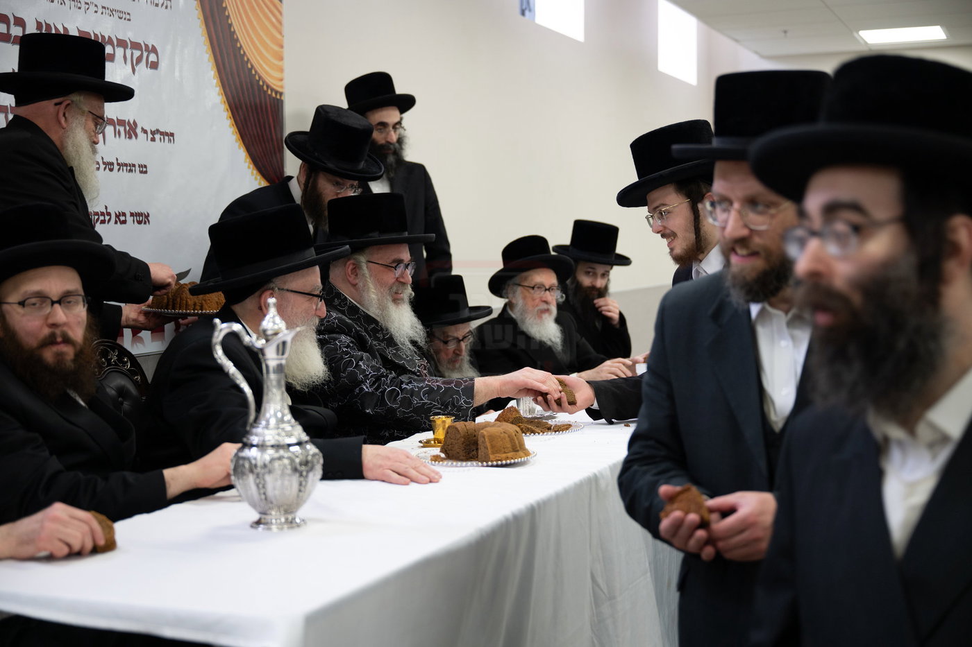 הרה"צ רבי אהרן מענדיל טווערסקי בביקור במונטריאול