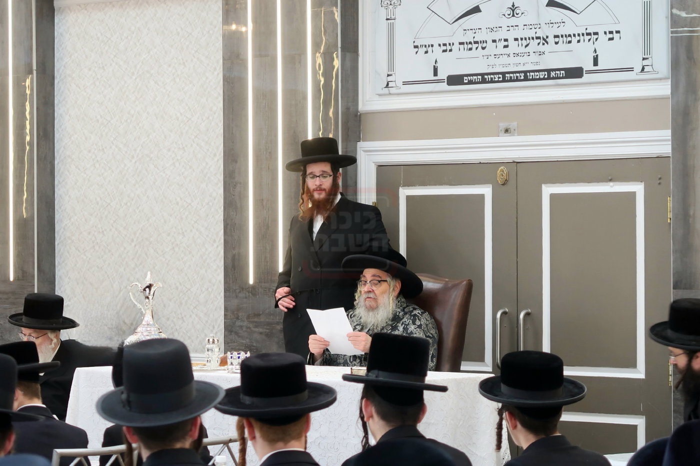 האדמו"ר מסאטמר בטיש פסח שני