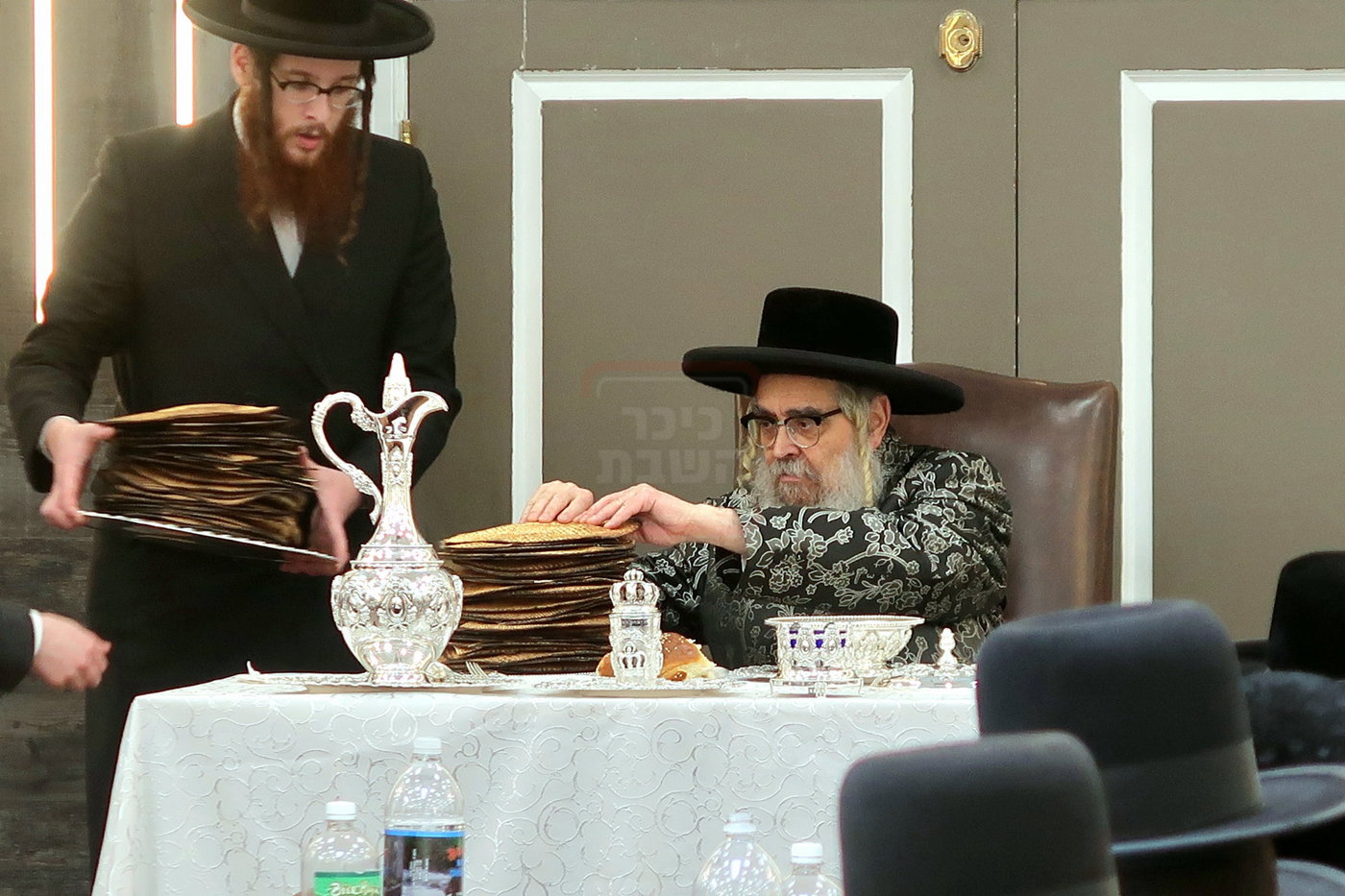 האדמו"ר מסאטמר בטיש פסח שני