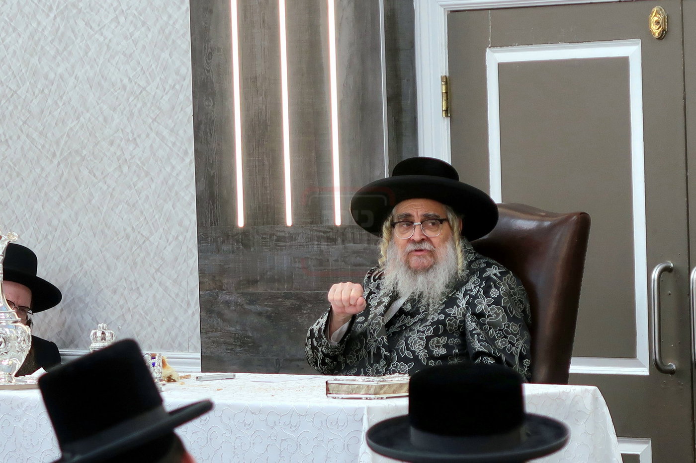 האדמו"ר מסאטמר בטיש פסח שני