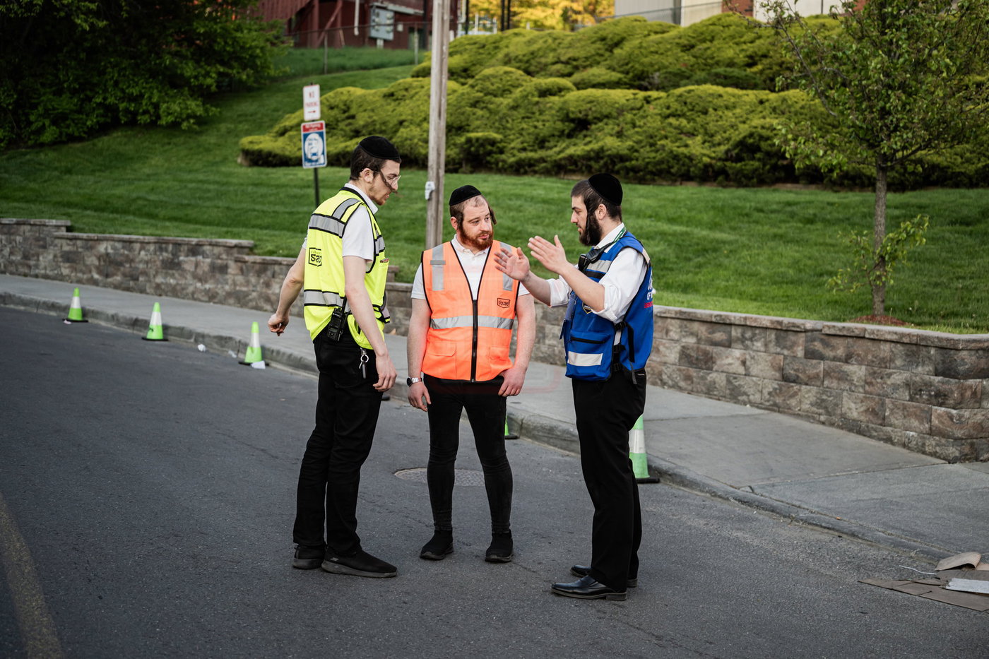 מעמד ההדלקה בחצה"ק סאטמר