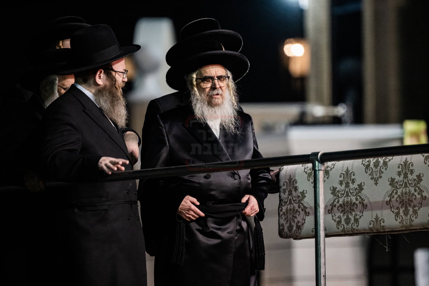מעמד ההדלקה בחצה"ק סאטמר