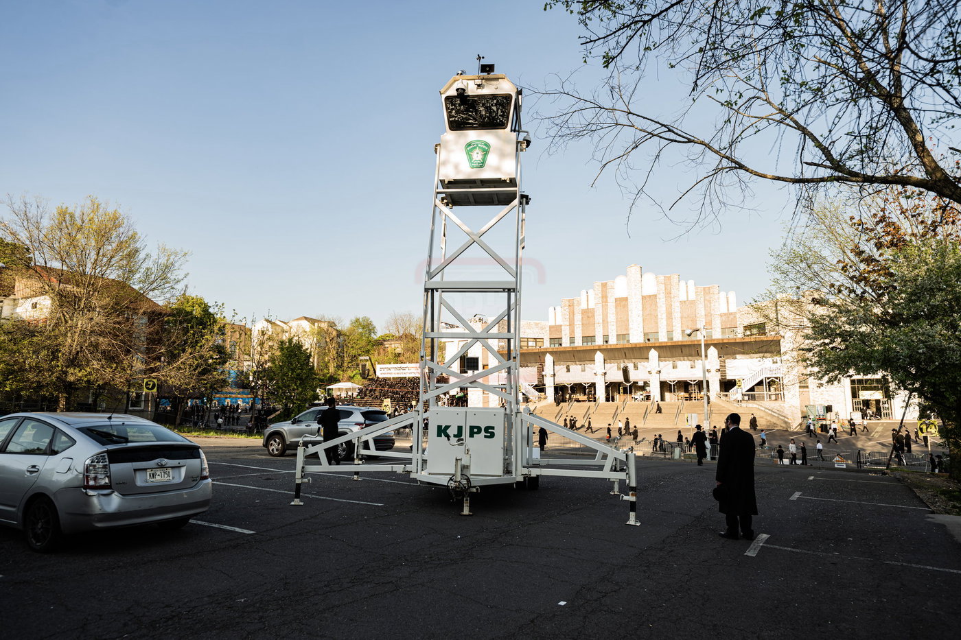 מעמד ההדלקה בחצה"ק סאטמר