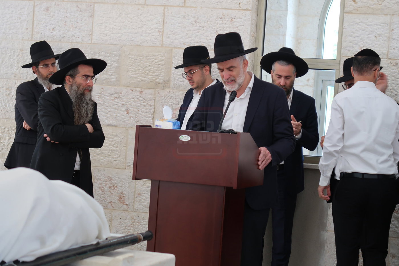 מסע הלווית הגאון רבי משה צרף זצ"ל