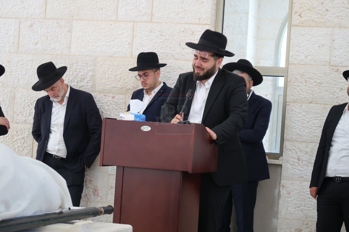 מסע הלווית הגאון רבי משה צרף זצ"ל