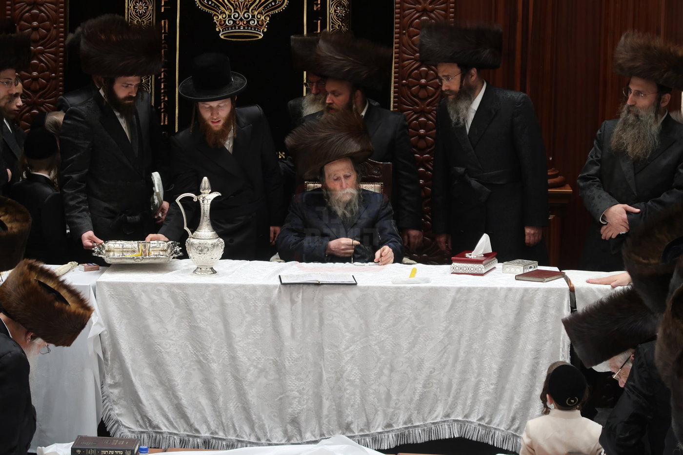 האדמו"ר מערלוי בשבת חיזוק וביקור באלעד