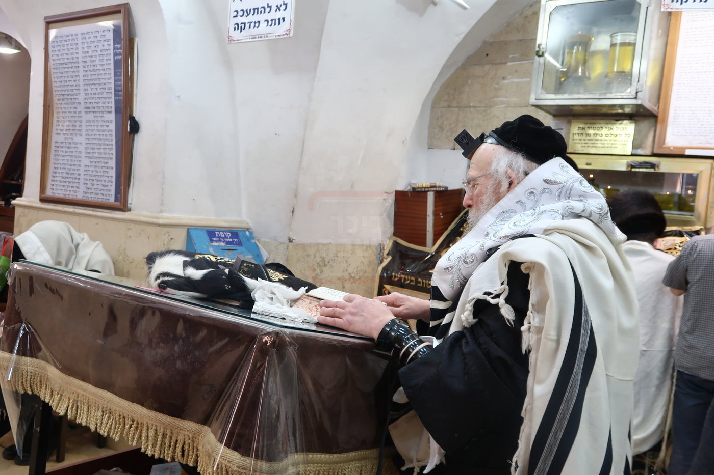 האדמו"ר מפינסק קרלין במירון