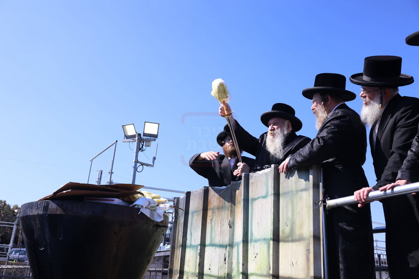 האדמו"ר מטשארנאביל במירון