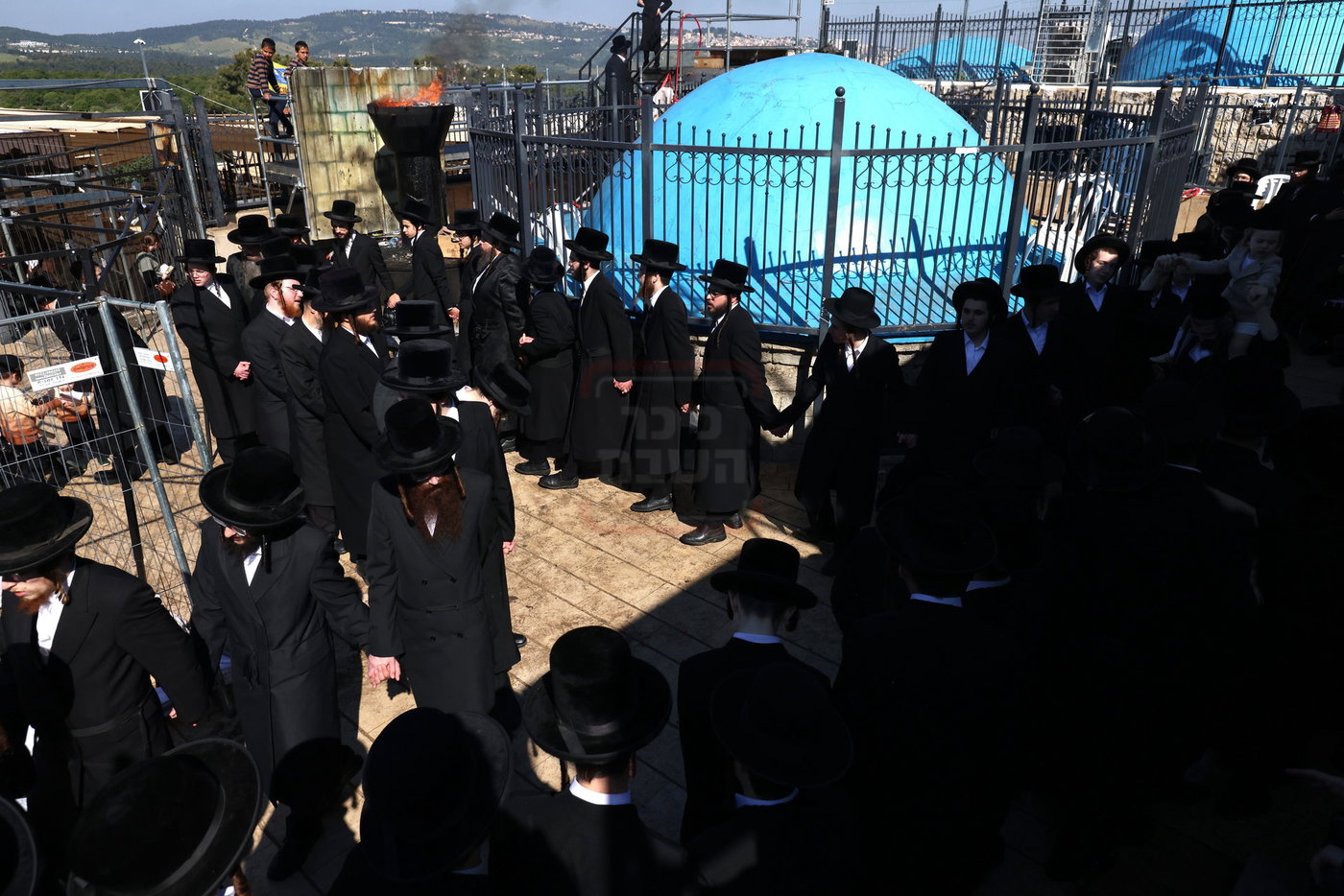 האדמו"ר מטשארנאביל במירון