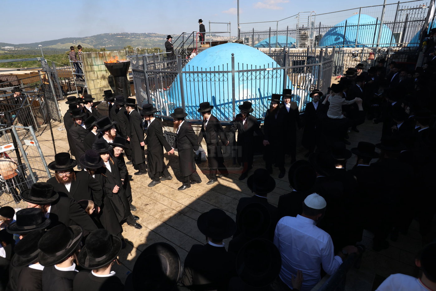 האדמו"ר מטשארנאביל במירון
