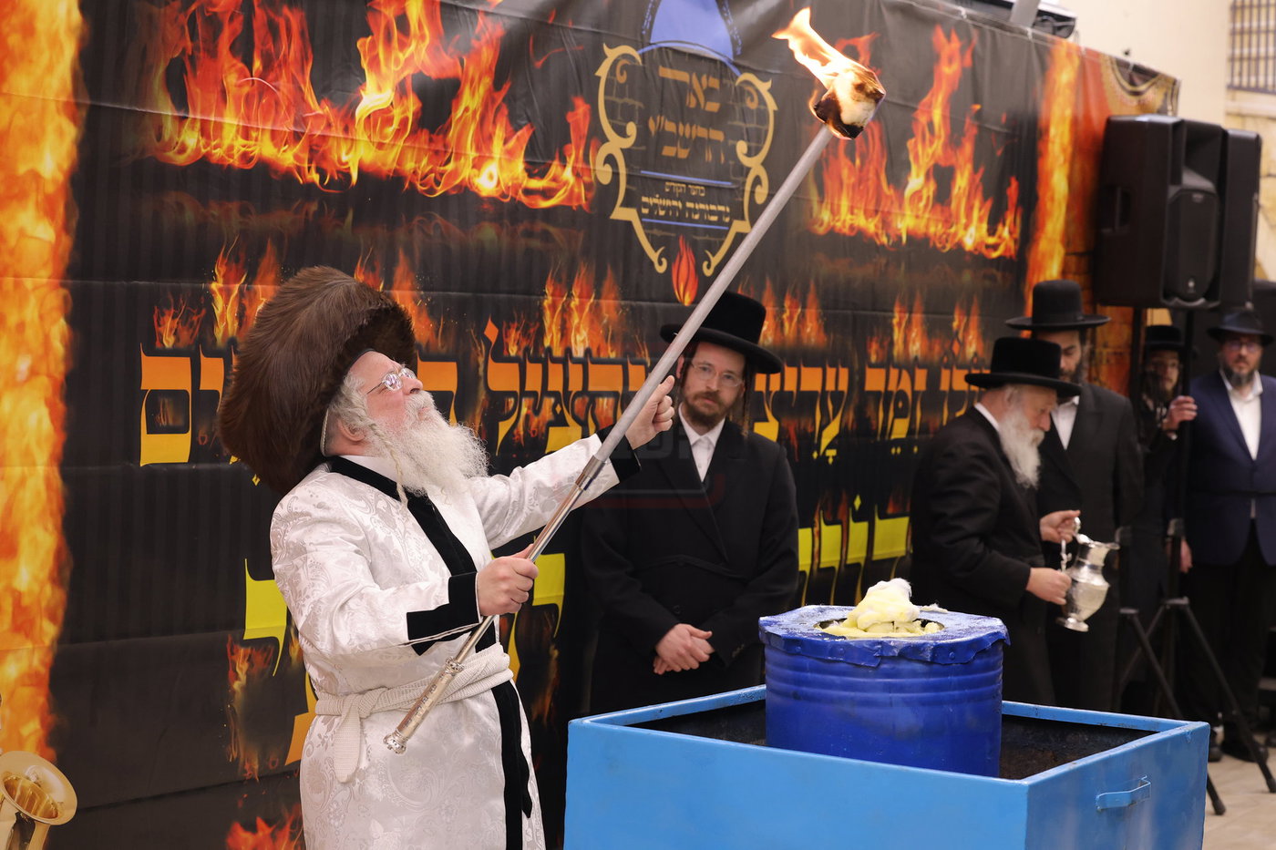 ל"ג בעומר בחצה"ק נדבורנה ירושלים