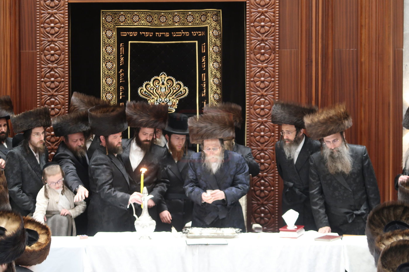 האדמו"ר מערלוי בשבת חיזוק וביקור באלעד