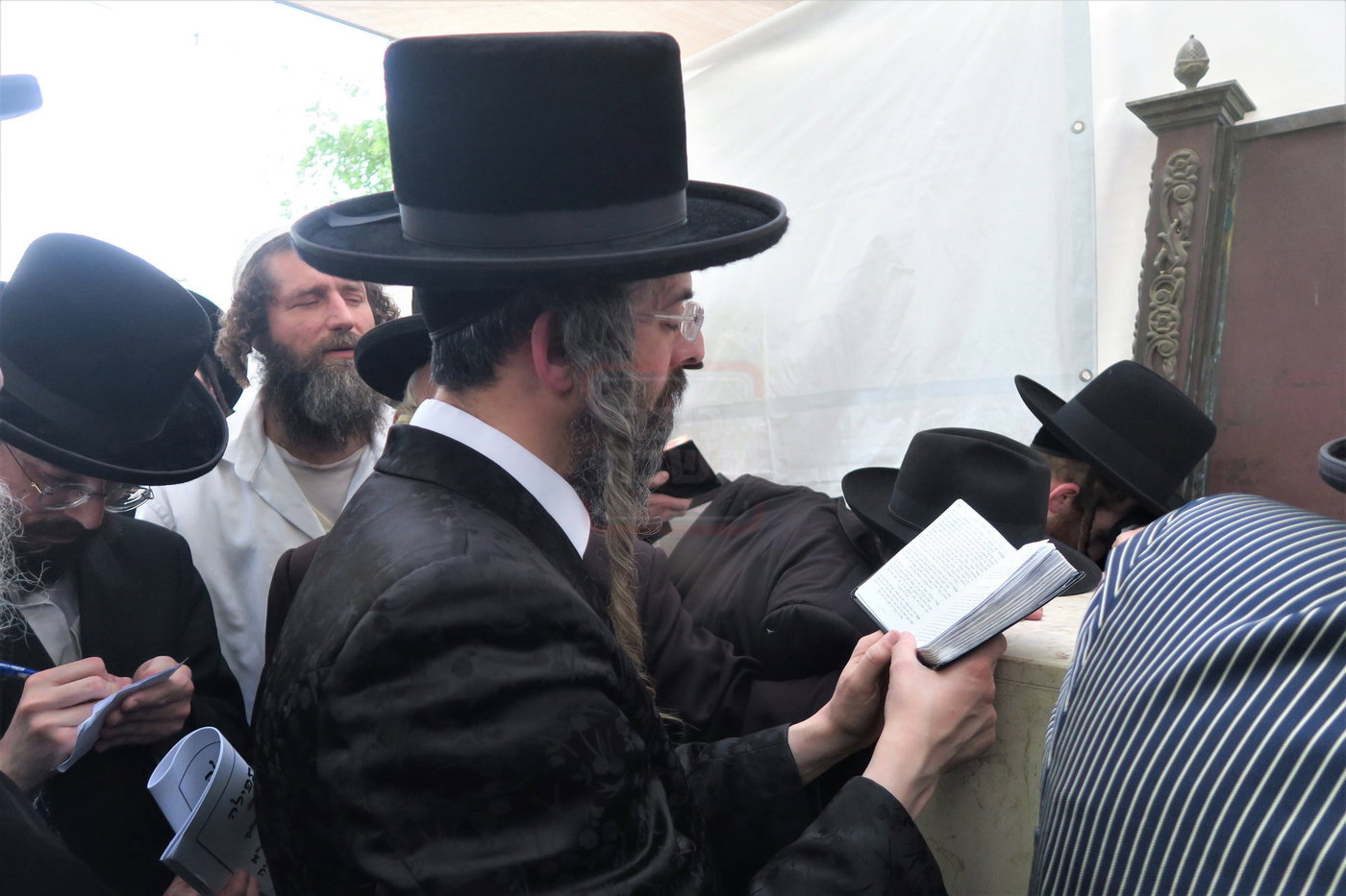 האדמו"ר מזוועהיל בער"ח סיון בציון השל"ה הק' בטבריה