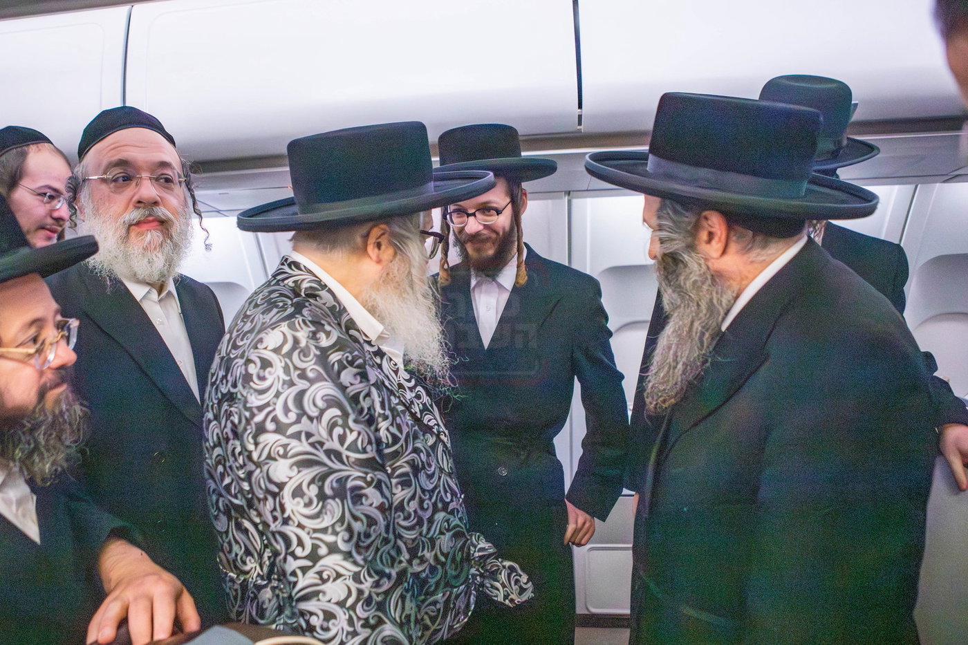 האדמו"ר מסאטמר בדרכו חזרה ממסע הקודש בפולין