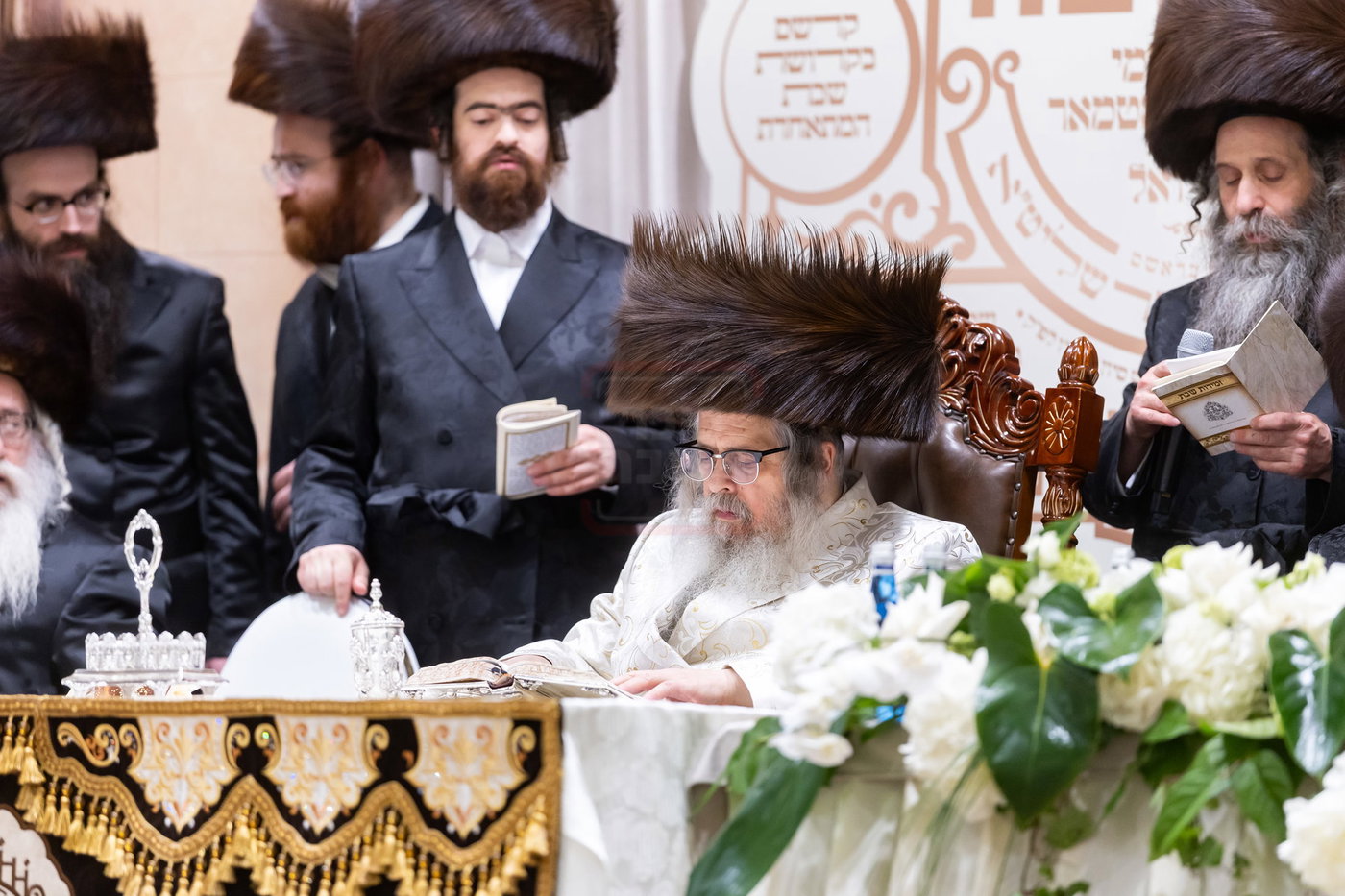 האדמו"ר מסאטמר במוצאי שבת בקראקא