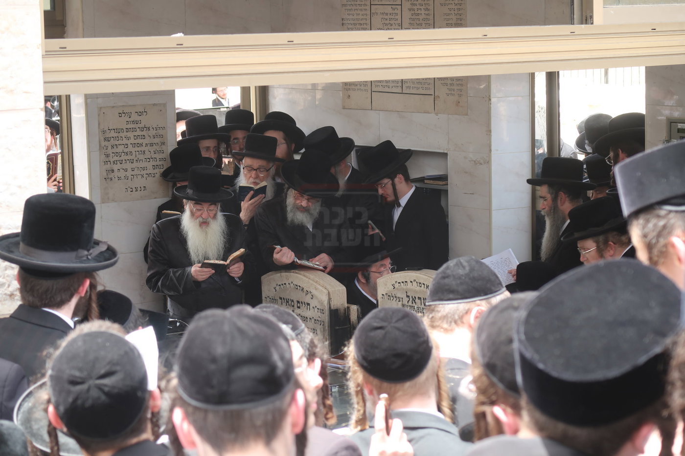 האדמו"ר מויז'ניץ בעליה לציון אהבת ישראל ב' סיון