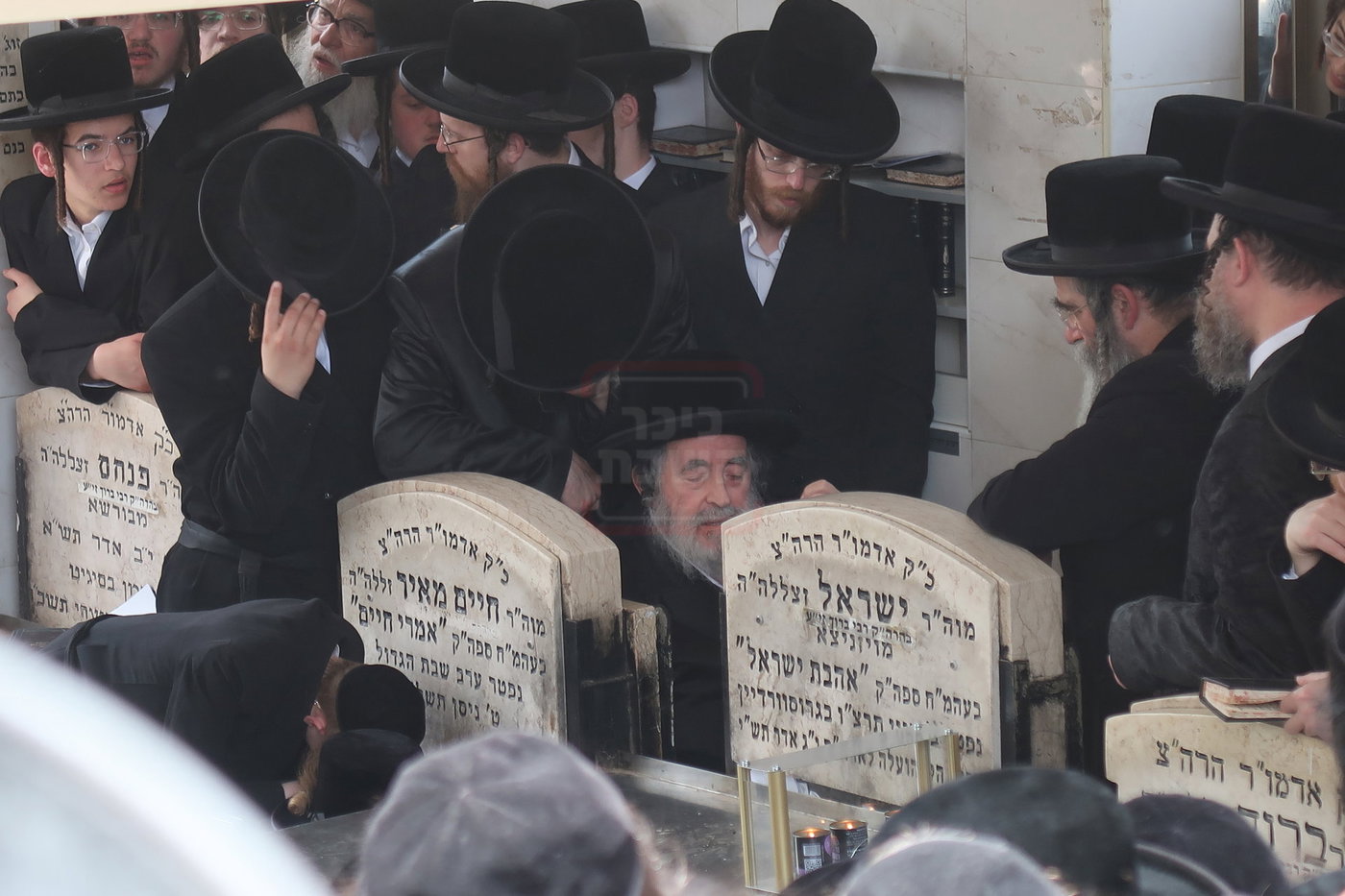 האדמו"ר מויז'ניץ בעליה לציון אהבת ישראל ב' סיון