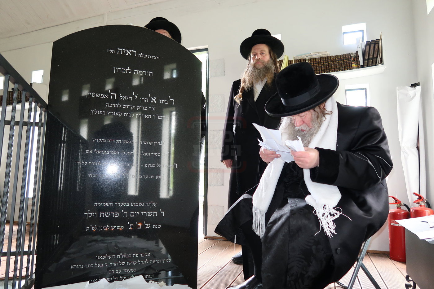 האדמו"ר מקוזמיר במסע הקודש לפולין