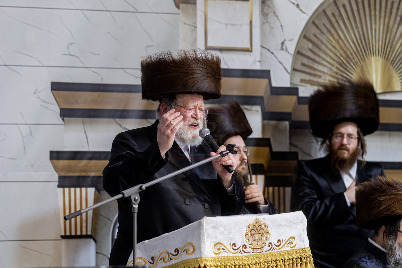 האדמו"ר מסאטמר בערב שבת בקראקא