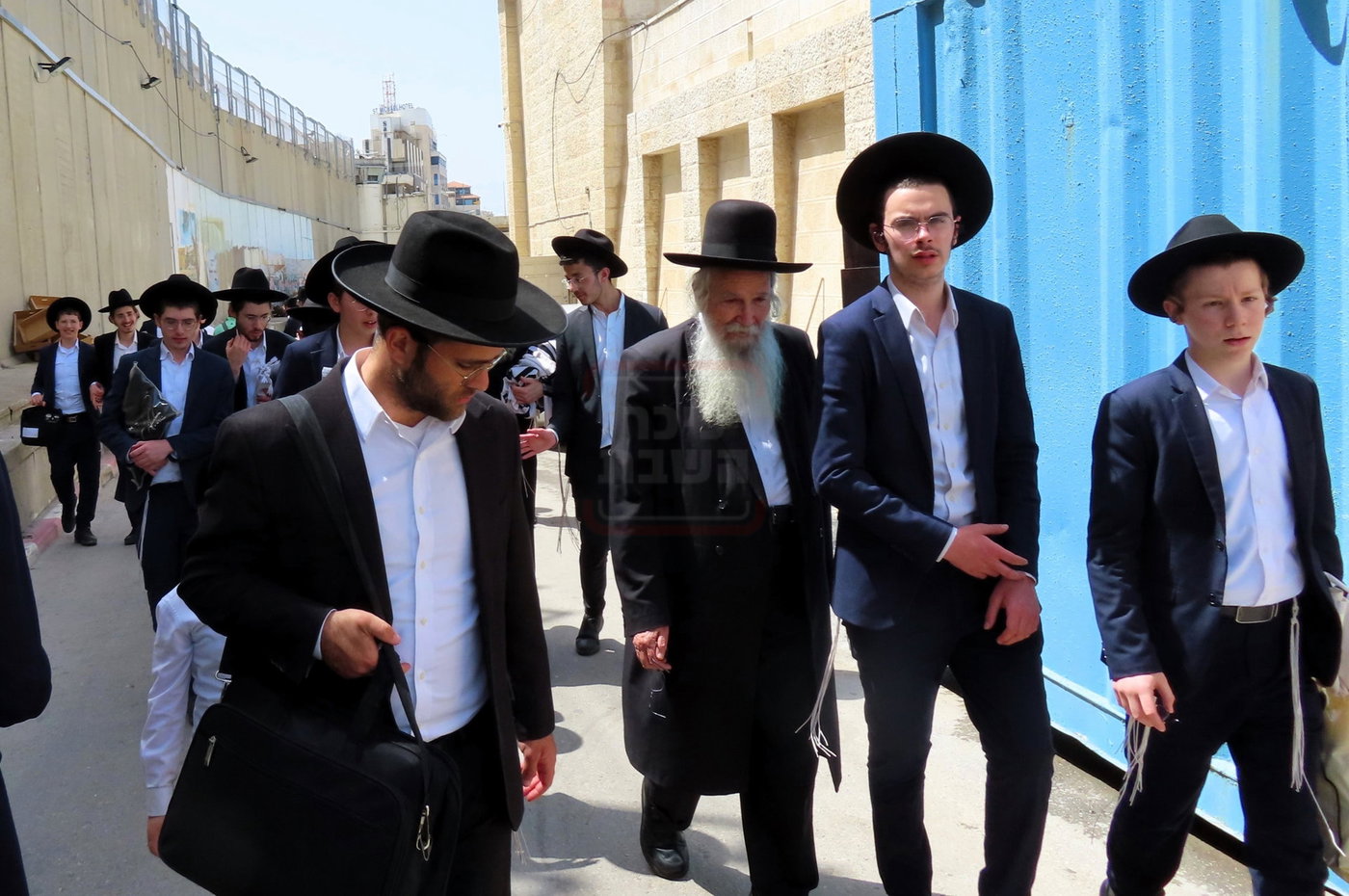 הגאון ר' משה דוד ליפקוביץ בקבר רחל