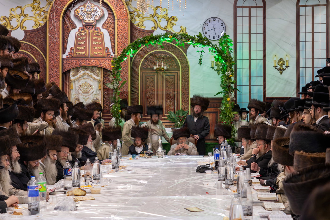 נעילת החג בחצה"ק פינסק קרלין
