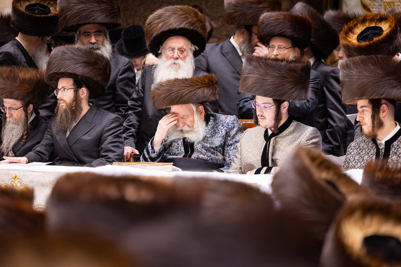 נעילת החג ופארשפיל בחצה"ק באבוב