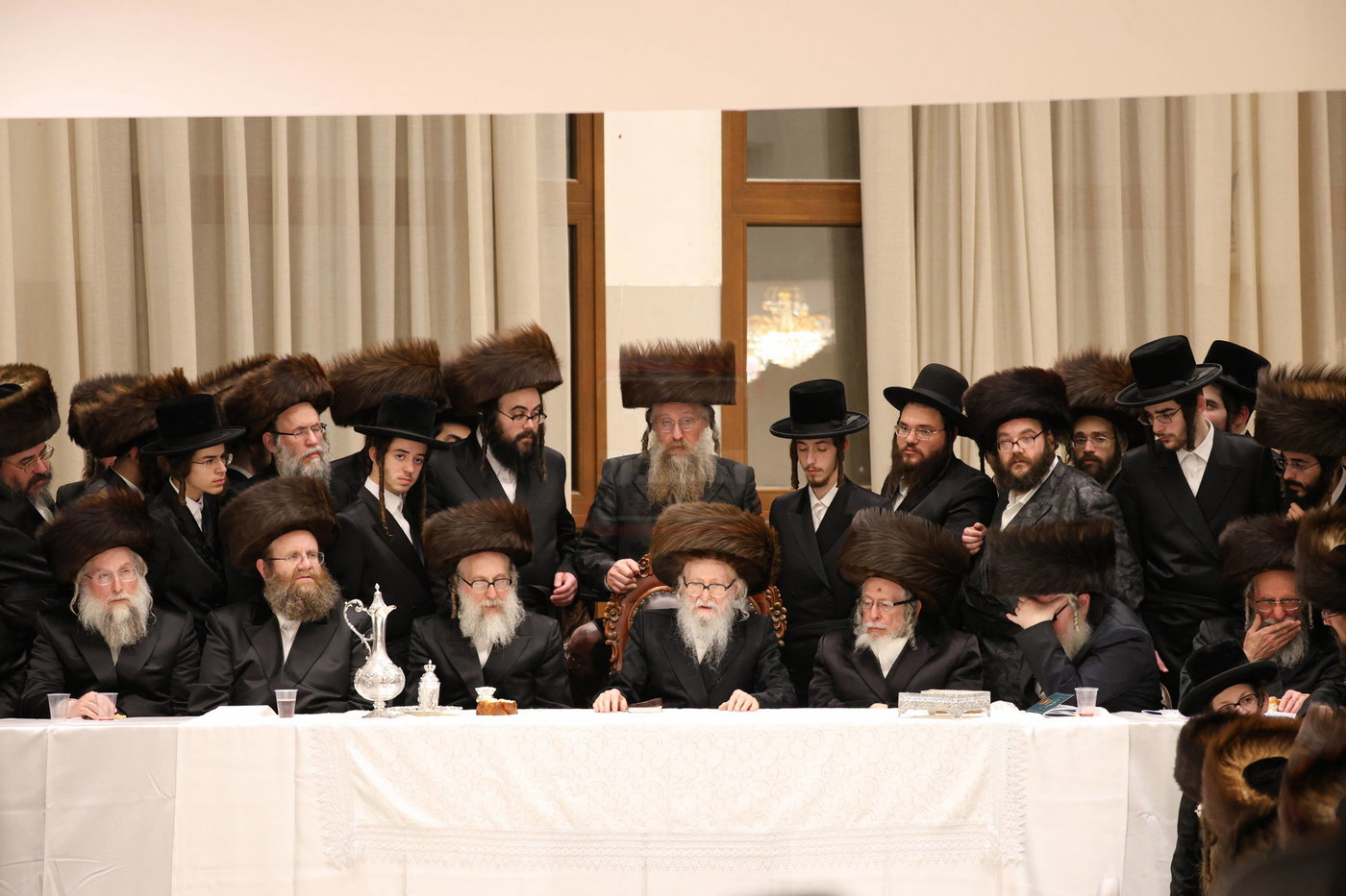 האדמו"ר מסערדאהעלי במוצ"ש בירושלים