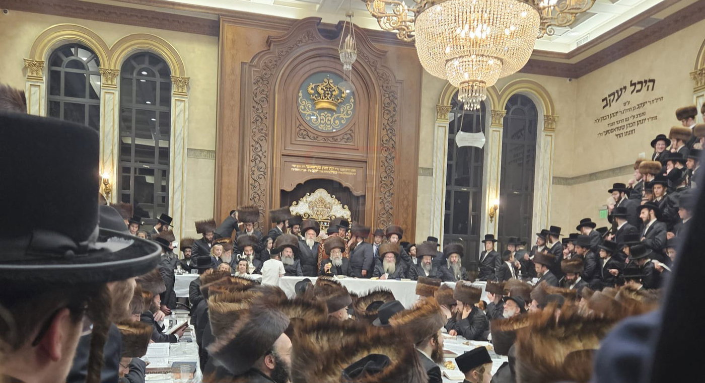 האדמו"ר מויז'ניץ מונסי שבת בלייקווד