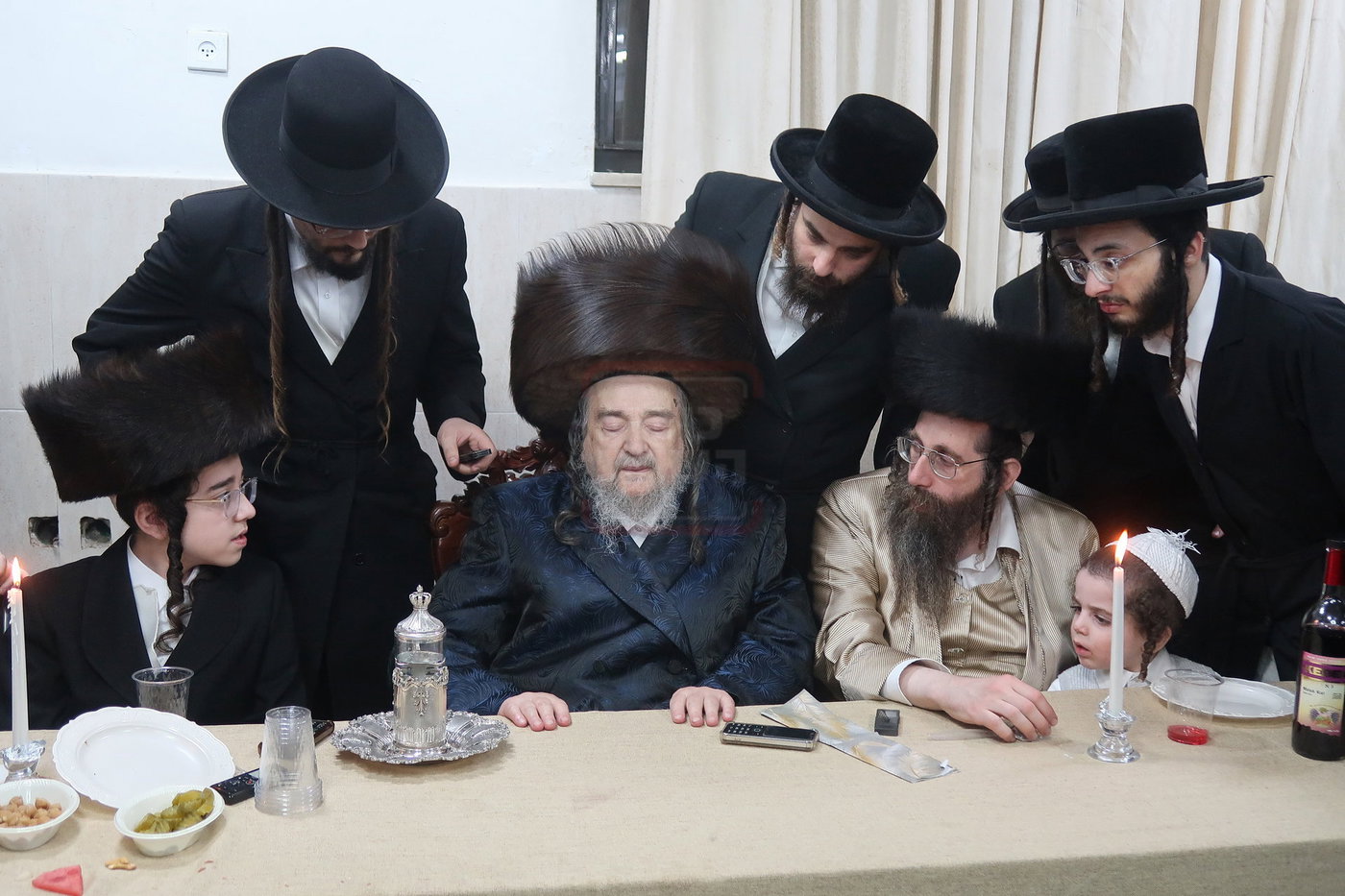 שמחת בר המצווה לנין הגרי"מ שכטר