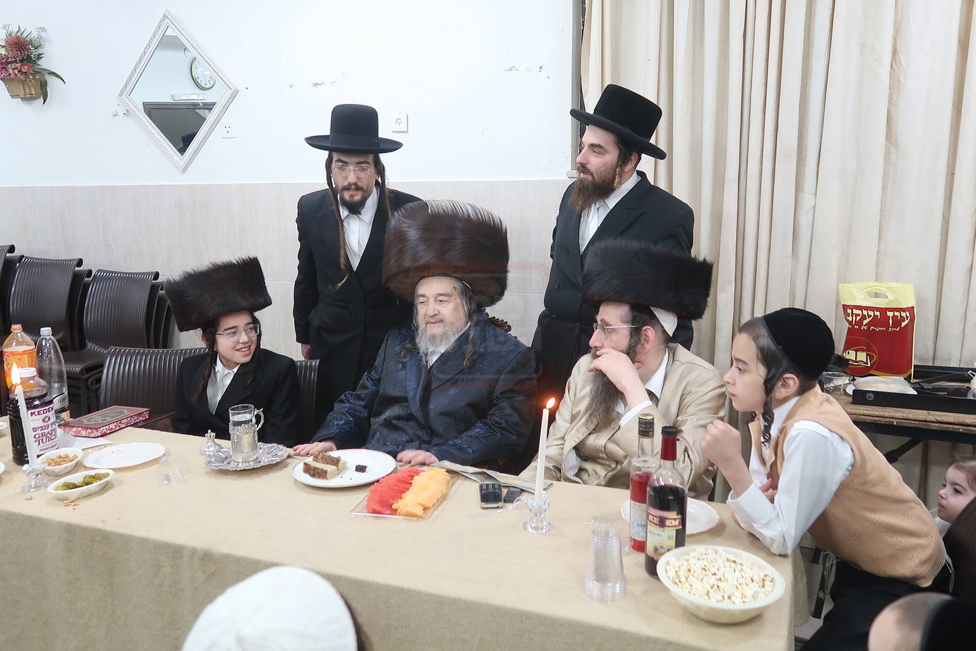 שמחת בר המצווה לנין הגרי"מ שכטר