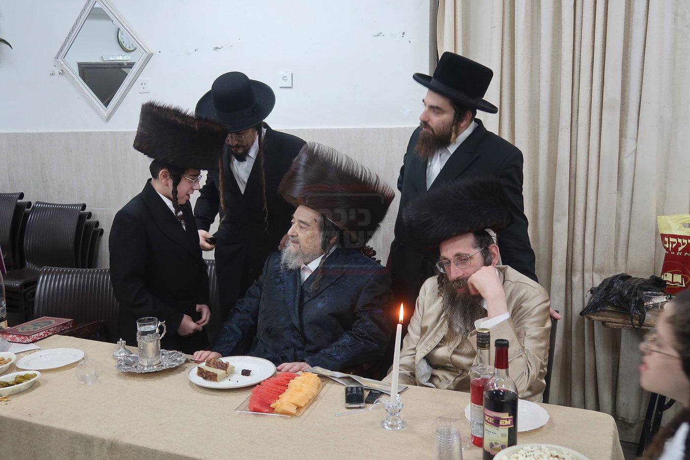שמחת בר המצווה לנין הגרי"מ שכטר
