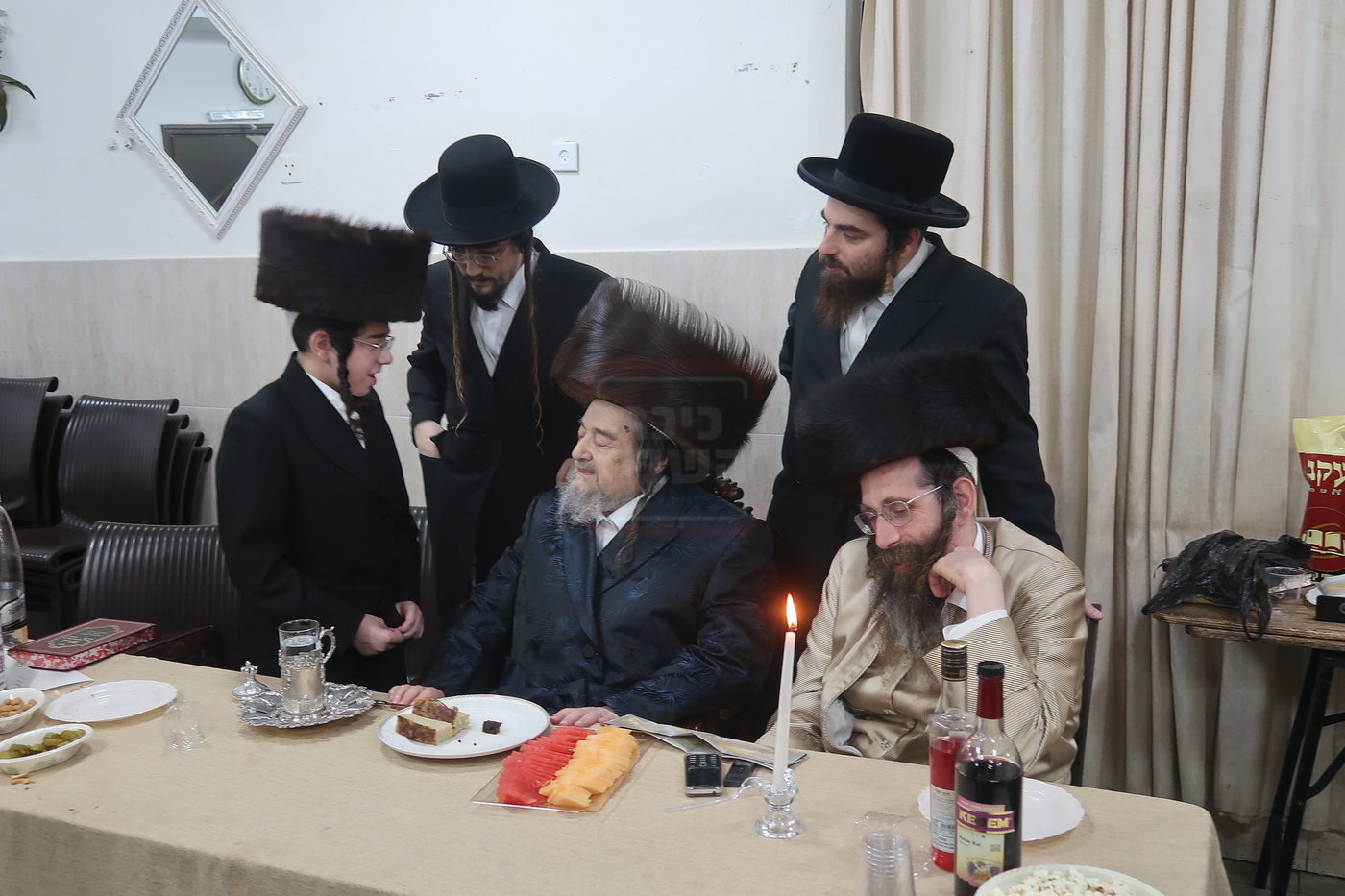 שמחת בר המצווה לנין הגרי"מ שכטר
