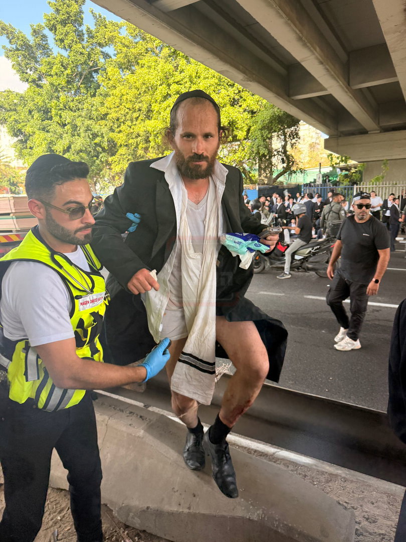 מראות מההפגנות בכביש 4