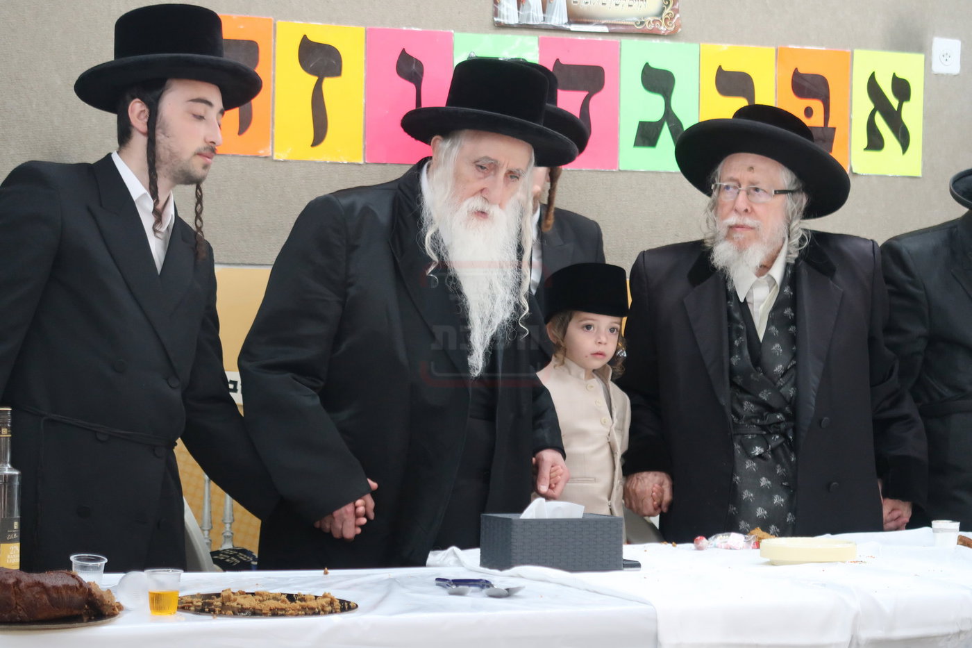 מעמד הכנסת נין האדמו"ר ממכנובקא בעלזא לת"ת