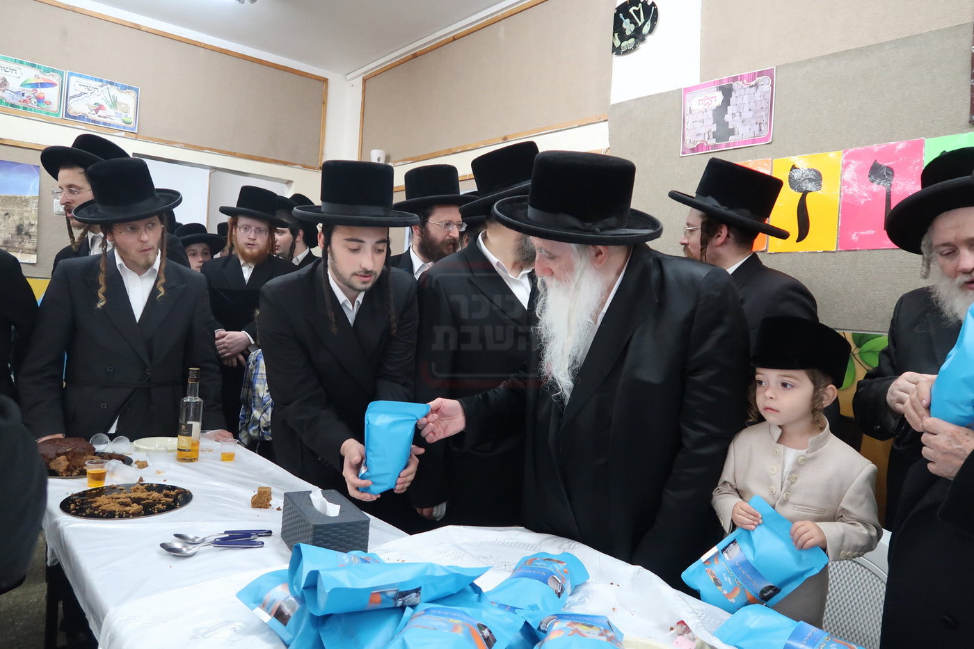 מעמד הכנסת נין האדמו"ר ממכנובקא בעלזא לת"ת