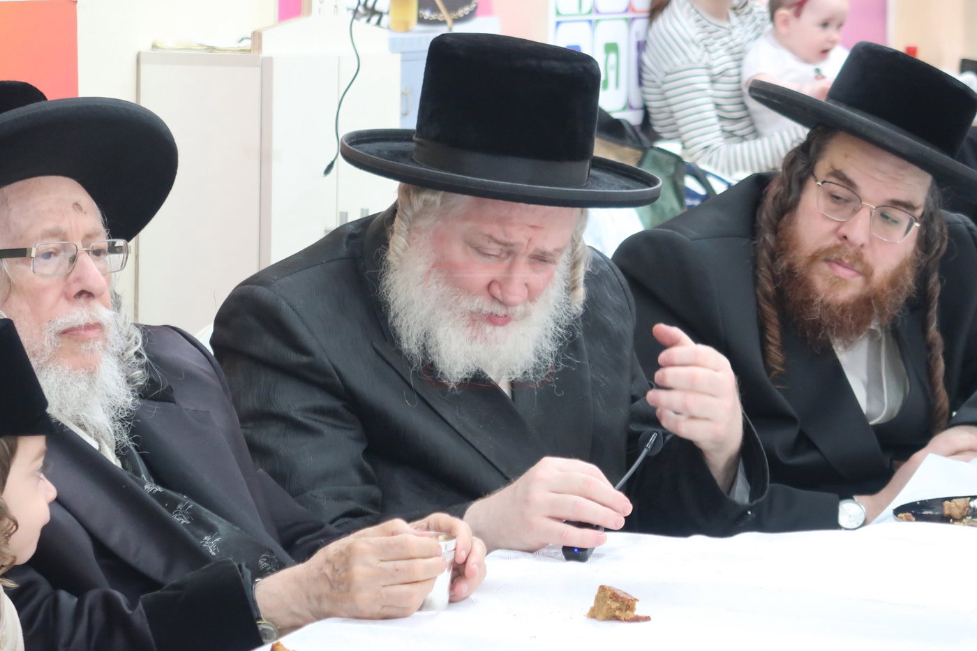 מעמד הכנסת נין האדמו"ר ממכנובקא בעלזא לת"ת