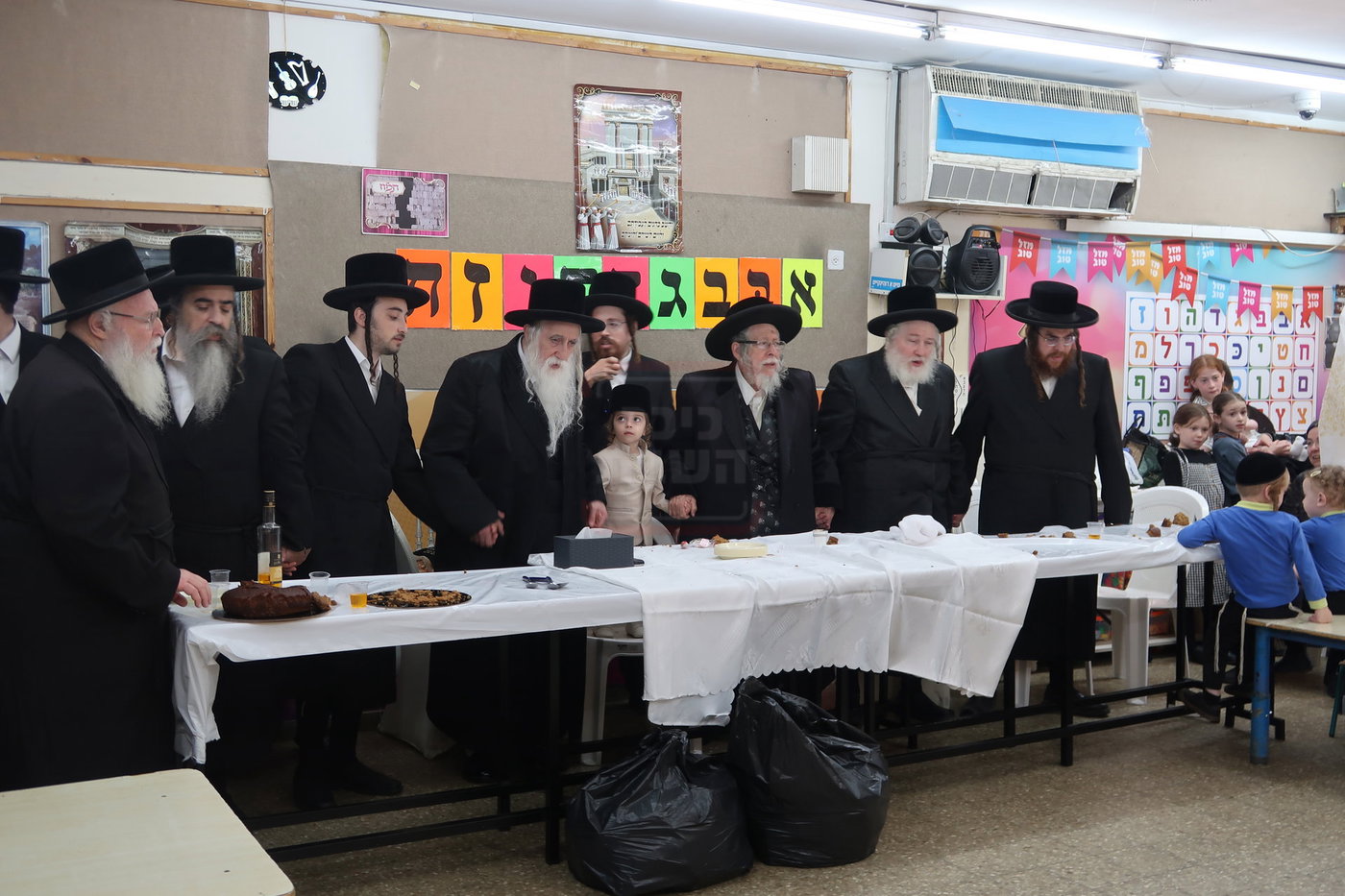 מעמד הכנסת נין האדמו"ר ממכנובקא בעלזא לת"ת