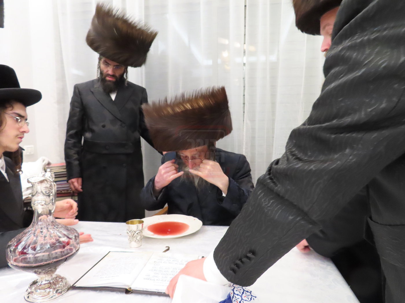 האדמו"ר מערלוי מוצ"ש בצפת
