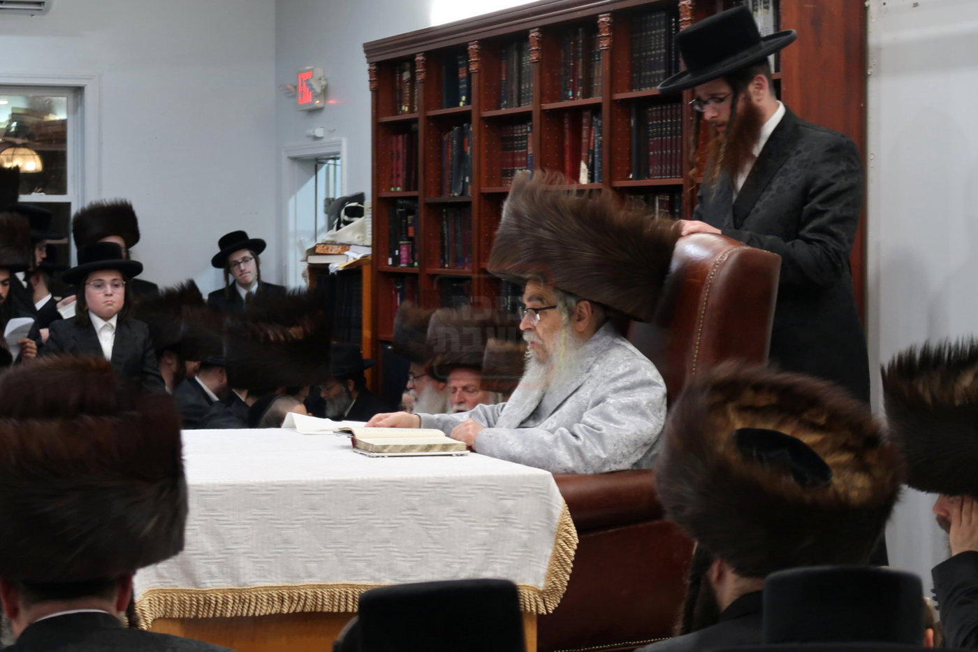 האדמו"ר מסאטמר במוצ"ש בניו העמפשיר