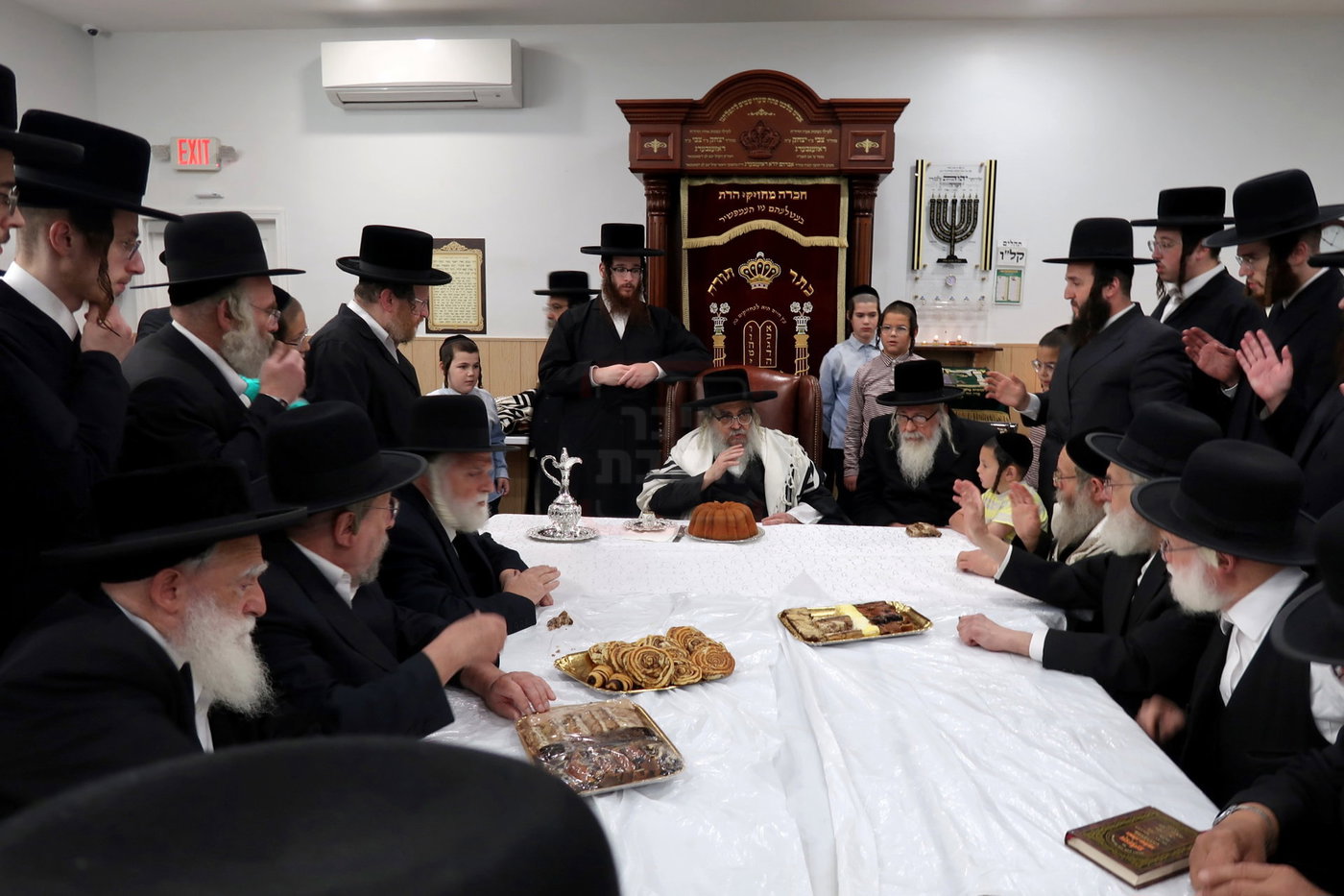 האדמו"ר מסאטמר במנוחה בניו העמפשיר