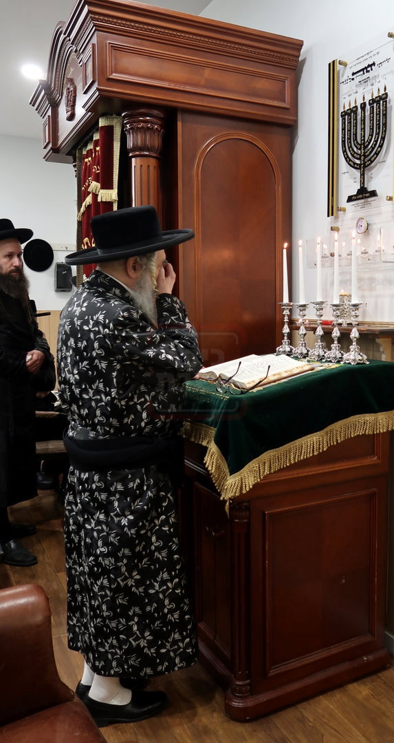 האדמו"ר מסאטמר בהילולת הישמח משה בניו העמפשיר
